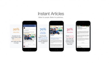 New Facebook Feature Supports Publishers Instant Articles In The US And Europe