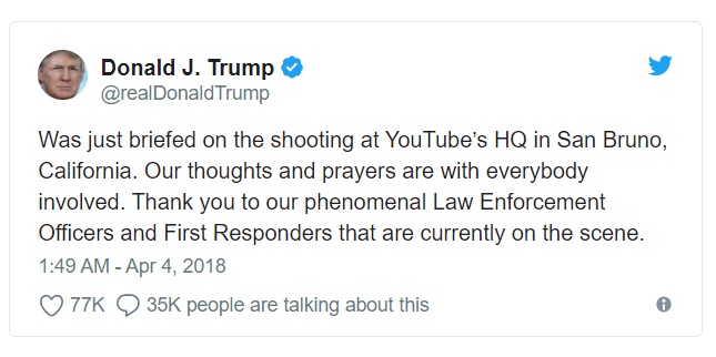 Donald Trump tweet